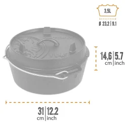 Petromax Bbqpit Bundle 3 - Small Fire Pot And Ring Cleaner Hot