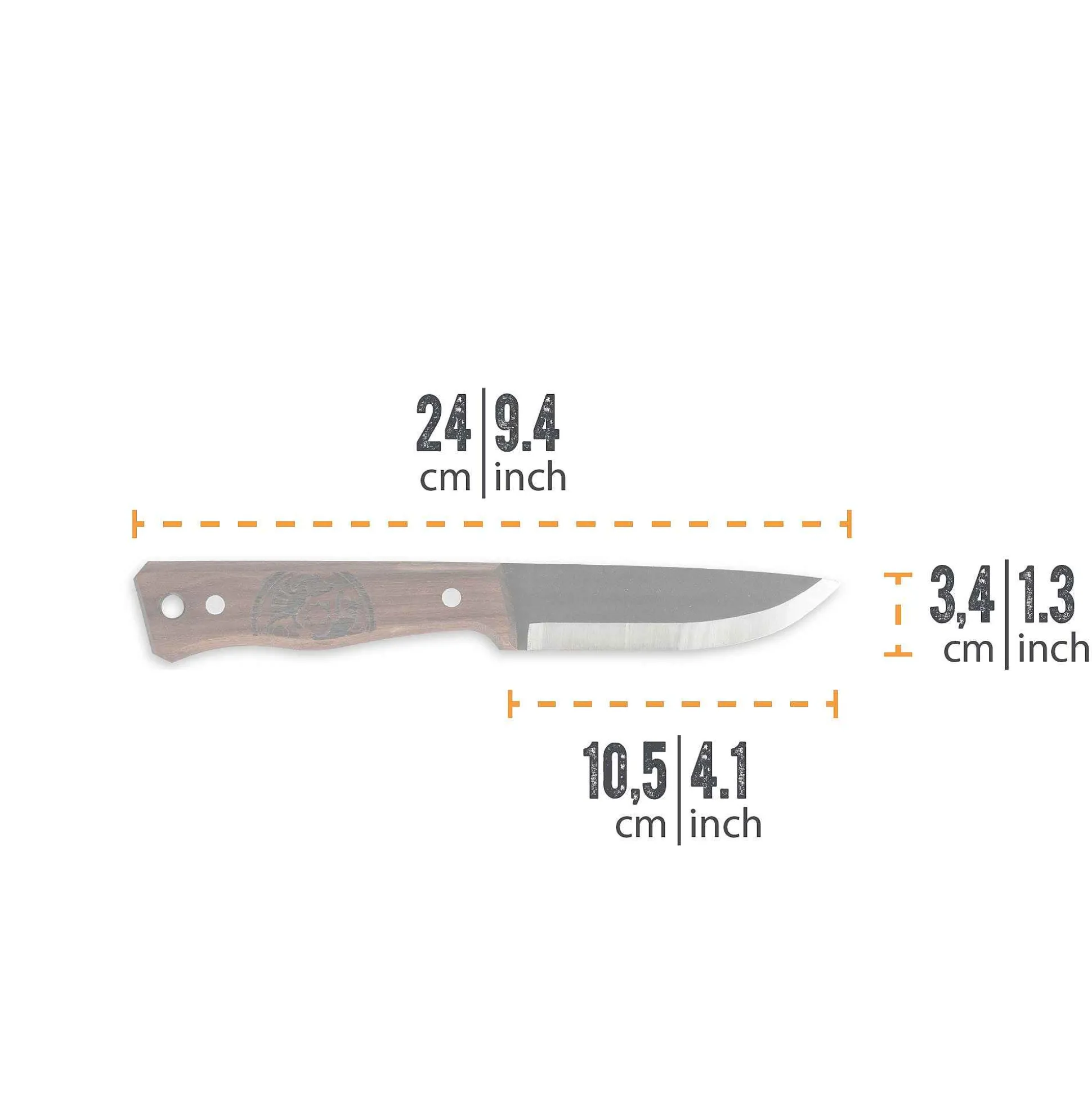 Petromax Bushcraft Knife 10.5 Cm New