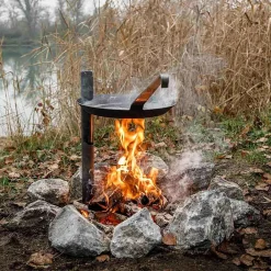 Petromax Campfire Holder Wrought Iron Pans Best