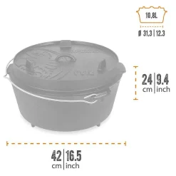 Petromax Fire Pot (Dutch Oven) New