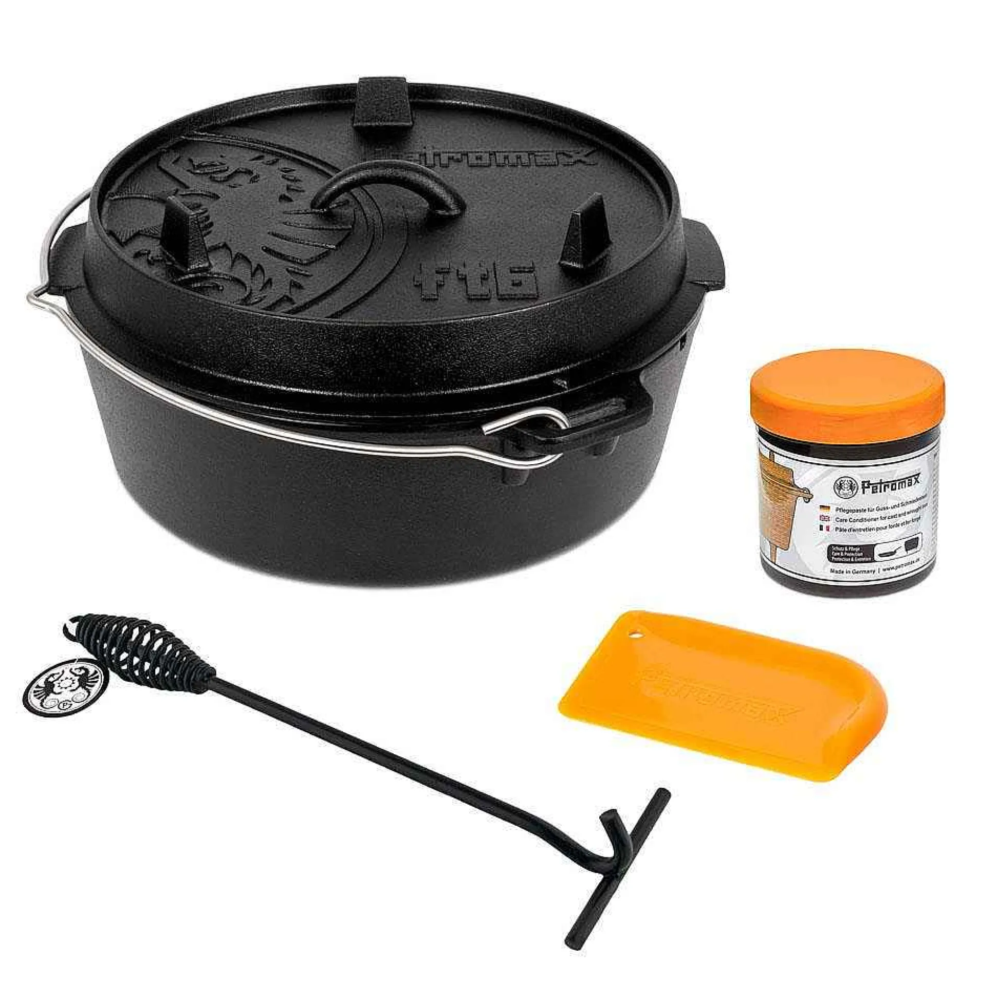 Petromax Fire Pot Ft6-T Starter Set - Dutch Oven Set 6 Liters Online