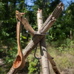 Petromax Ladle Olive Wood Hot