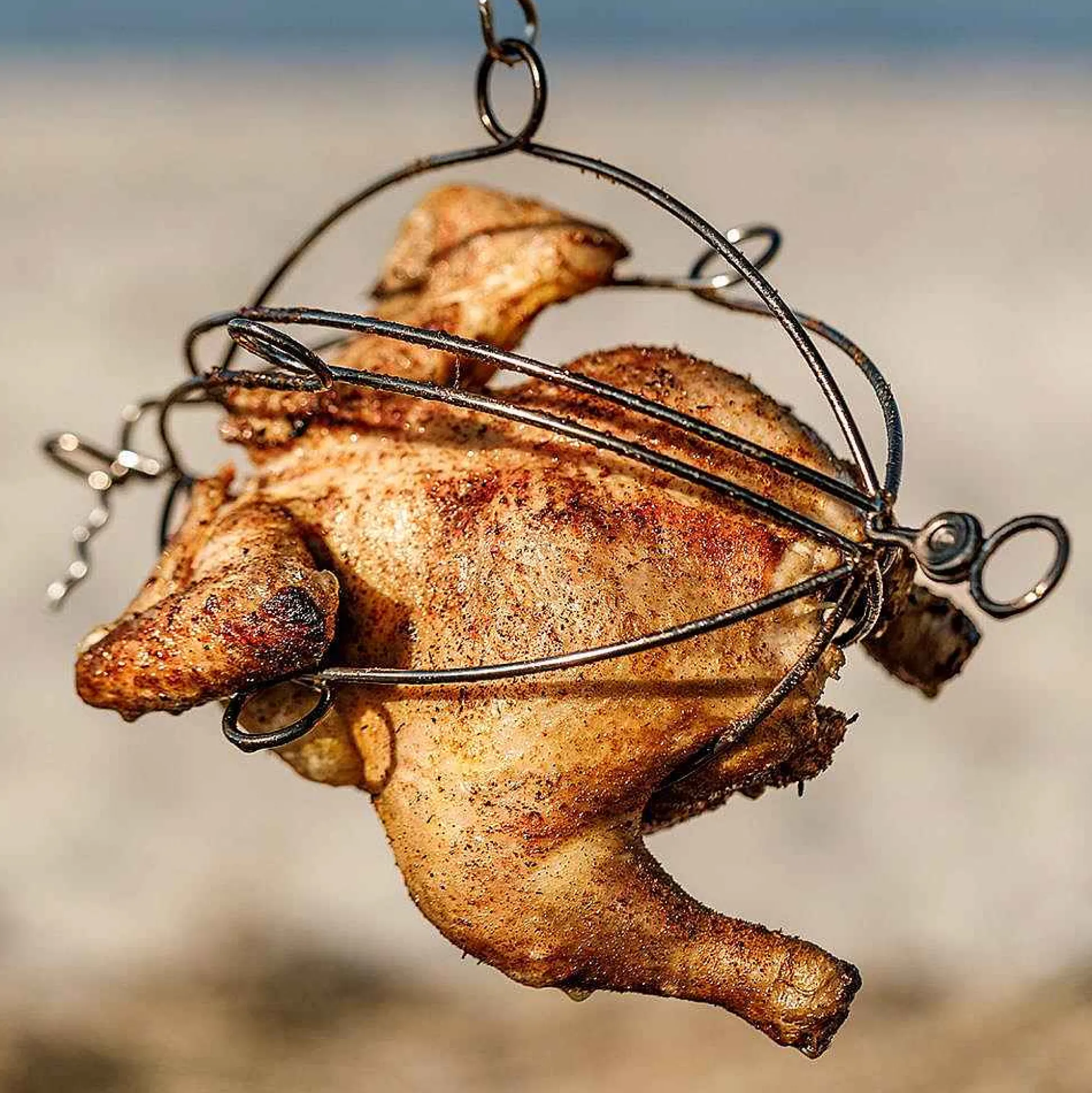 Petromax Poultry Grill Basket With Chain And Hooks Cheap
