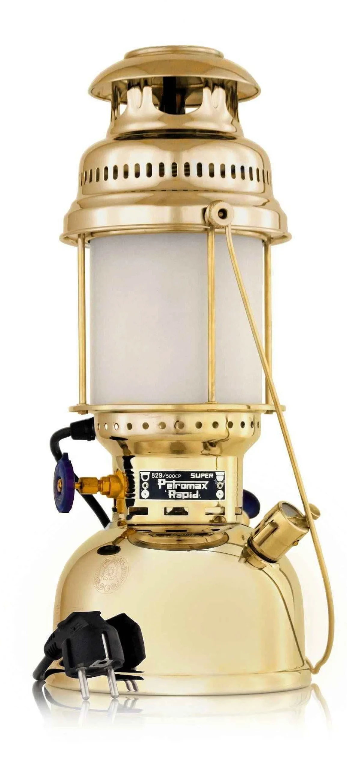 Petromax Table Lamp Hk500/829 Brass Flash Sale