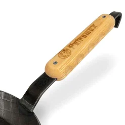 Petromax Wooden Handle Wrought Iron Pans Fashion